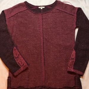 Mystree Maroon Sweater Size M